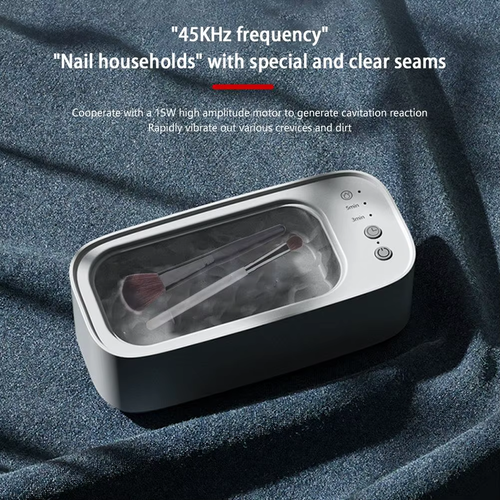 Ultrasonic cleaning machine contact lens cleaning box household timer jewelry watch toothbrush high frequency vibration