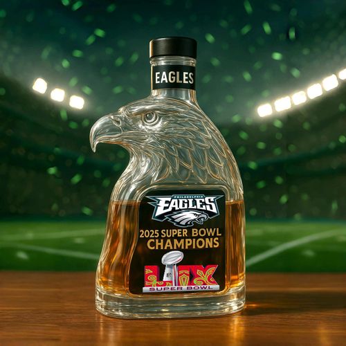 Philadelphia Eagles LIX Super Bowl Champions Bottle