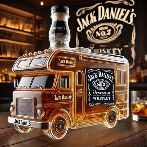 RV Whiskey Bottle
