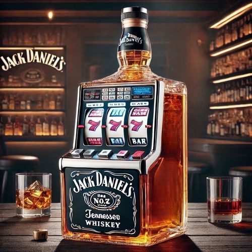 🎰Slot Machine Whiskey Bottle