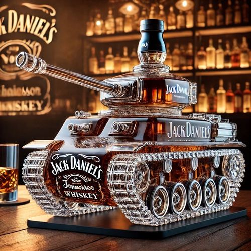 💥Tank Whiskey Bottle