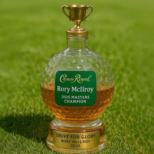 2025 Masters Champion Commemorative Whiskey Bottle – Rory McIlroy Edition