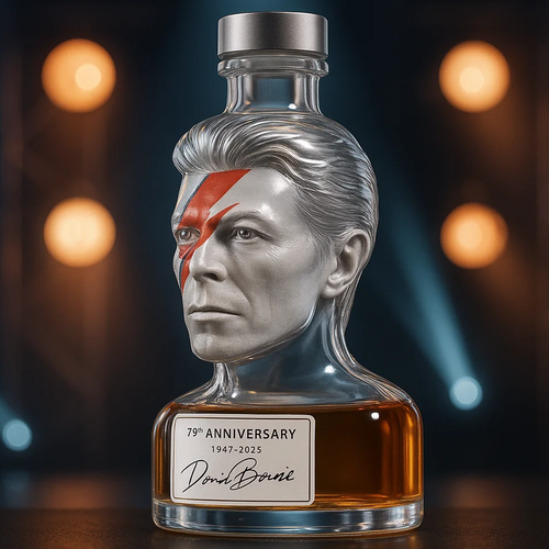 🎸David Bowie 79th Anniversary Limited Edition Whiskey Bottle