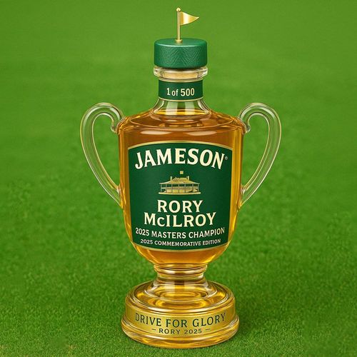 ✨Rory McIlroy 2025 Masters Champion Limited Edition Whiskey Bottle Series