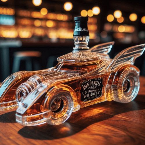 Batmobile Whiskey Bottle