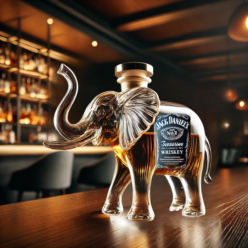 🐘 Elephant's Reserve Whiskey Bottle