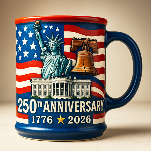 (1776-2026) American 250th Anniversary Mug