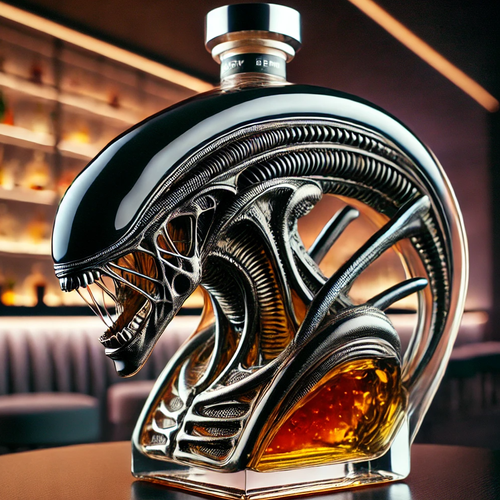 Xenomorph Wine Bottle