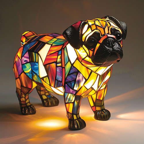 Pug Lamp
