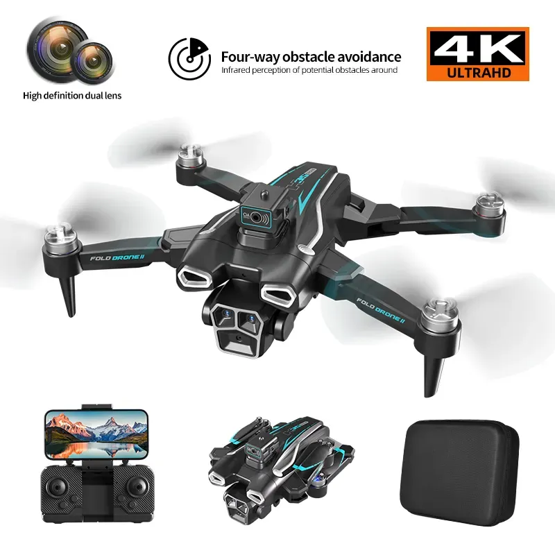 Professional 4K HD ESC Dual Camera Mini Drone H35 Max Brushless Optical Flow WIFI Quadcopter Obstacle Avoidance Remote Control