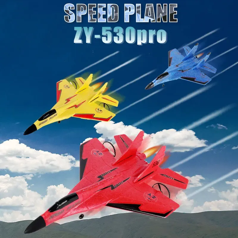 KW RC Airplane 530 Uzaktan Kumandali Ucak EPP Aircraft Model Glider Foam Anti-fall Unbreakable GliderRemote Control Plane Toy