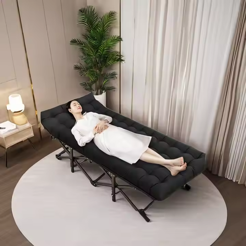 Outdoor Wholesale Folding High Quality 600D Oxford Cloth Camping Bed, Folding Comfortable and Easy to Carry