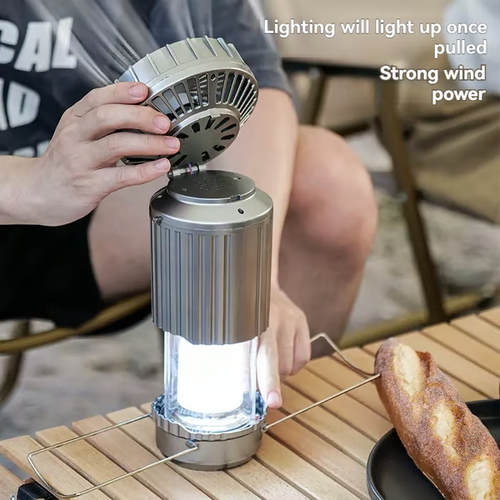 ⛺ Still worried about no light at night for outdoor activities or power outage? Try this solar tent light!
