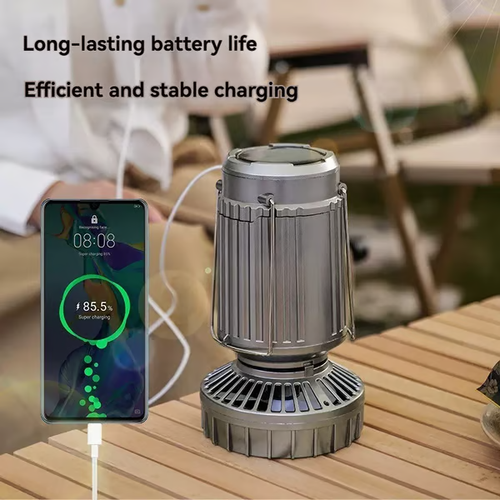 ⛺ Still worried about no light at night for outdoor activities or power outage? Try this solar tent light!