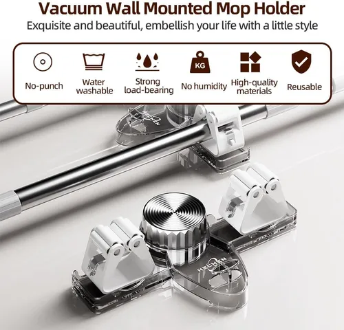 Broom Holder Mop Hanger