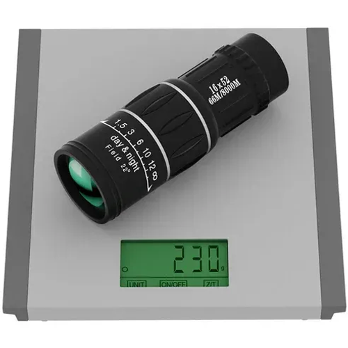 Portable monocular telescope with high magnification