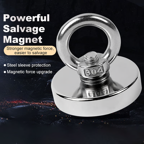 Fishing Magnet 100 LBS Pulling Force Heavy Duty Rare Earth Magnet