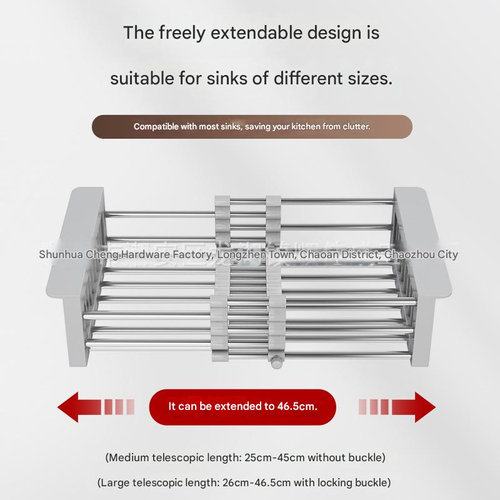 Extend kitchen sink drain basket