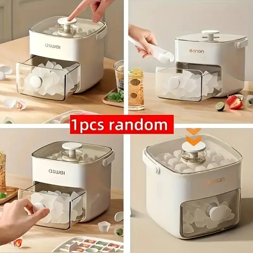 48pcs Large Silicone Ice Cube Trays with Removable Lids - Easy Release, Flexible, Leak-Proof Design for Perfectly Shaped Ice Cubes and Spheres, Durable and Stackable, Ideal for Home and Kitchen Use, Home Bar Essentials|Colorful Ice Trays|Durable Silicone Trays