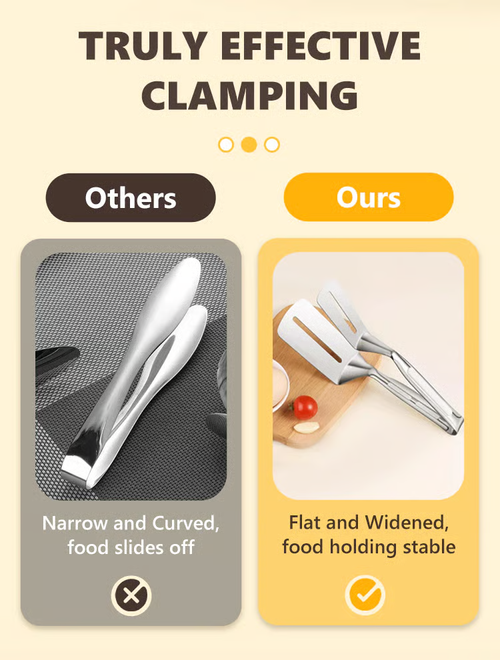 🔥New Hot Selling❤️‍🔥 Stainless Steel Barbecue Clamp