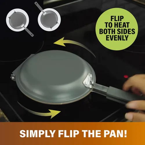 💕 DOUBLE SIDED NON-STICK FRYING PAN