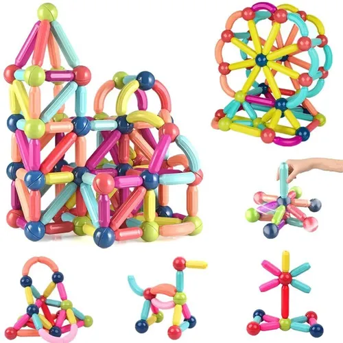 Magnetic Balls and Sticks Educational Magnetic Building Blocks