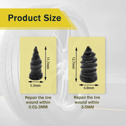 Tire Repair Vacuum Rubber Nails Kit