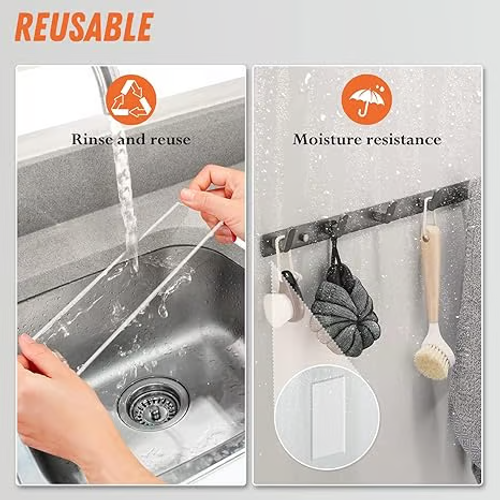 ✨Extra Large Double Sided Tape , Clear & Tough Nano Tape, Multipurpose Mounting Tape