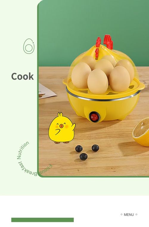 🐔 7-Egg Electric Steamer – Cook 7 at Once, Auto Shut‑Off & Cute Chicken Design