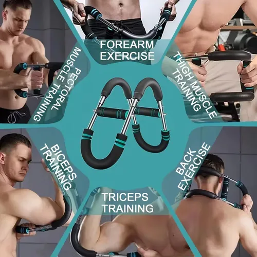 Adjustable Arm Strength Trainer - Portable Muscle Building Device