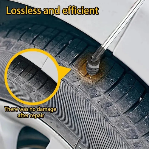 Tire Repair Vacuum Rubber Nails Kit