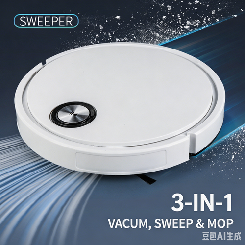 Wholesale Automatic Smart 3-in-1 Robot Vacuum Cleaner, Sweep, Mop & Vacuum with Water Tank, APP & Remote Control for Home Use