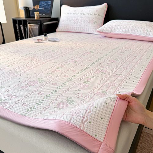 New Summer Cooling Bean Mat, Bedding Cooling 3-Piece Set（180*200cm）