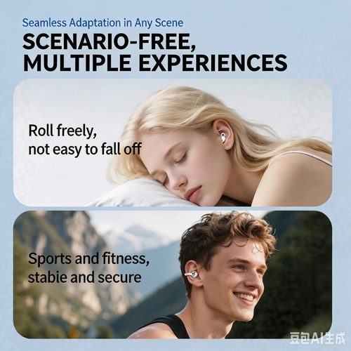 🎉🎉2026 New Dual-Style Bluetooth Earbuds, In-Ear & Open Clip-On Dual Wireless Headphones with Ultra Long Playtime
