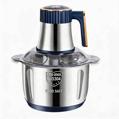 Stainless Steel Meat Grinder Vegetable Chopper High Power Food Processor