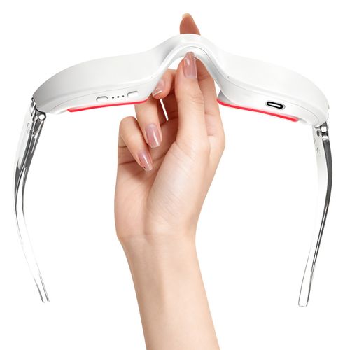 New Eye Massager, Red Light Microcurrent Eye Beauty Device for Dark Circles, Puffiness & Eye Bag Removal, Portable Eye Care Instrument