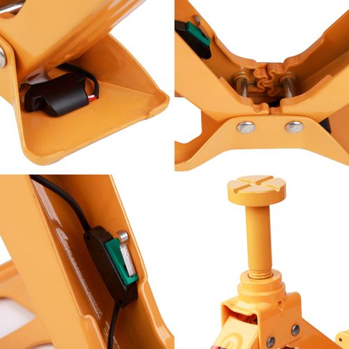 🚗 12V Electric Car Scissor Jack Kit | Portable Automatic Car Lift | Remote Control | Emergency Tyre Changing Tool with Carry Case