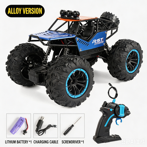 High-Speed Remote Control Off-Road Climbing Car, Rechargeable RC Toy Racing Car for Kids & Boys