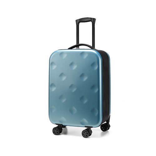 New Folding Rolling Luggage, Spinner Wheels Travel Suitcase, Portable Storage Password Luggage, 20 Inch Carry On Suitcase