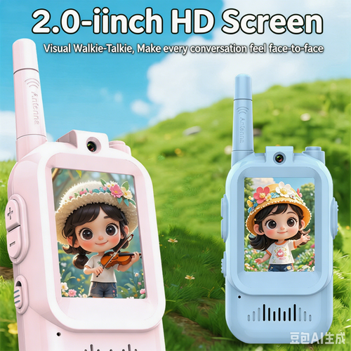 2 HD Kids Visual Walkie Talkie Wireless Educational Toy