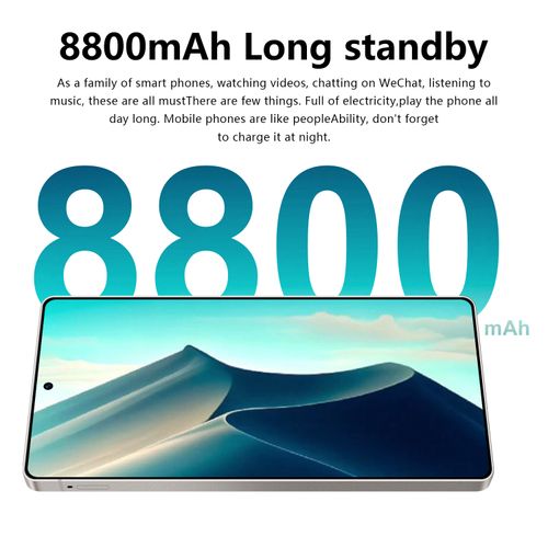 New White Label S26Ultra Budget Smartphone | 7.3 Inch Ultra Big Screen | 16GB+1TB Mass Memory | 8800mAh Super Large Battery | 12 Core High Speed Chip | 72MP+108MP Clear Camera Dual SIM Unlocked Cheap Android Mobile Phone, Not Samsung Original Device