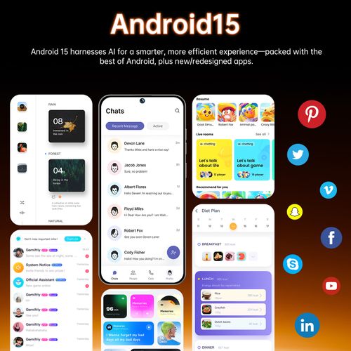OP15 Premium Smartphone Octa Core 3GB RAM+32GB ROM Android Mobile Phone