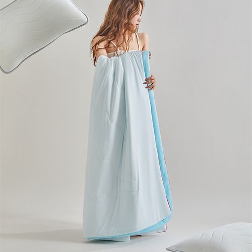 2026 New Mica Cooling Knit Cotton Planet Summer Comforter, 200×230cm Double Size Air Conditioner Quilt, Lightweight Summer Blanket, Instant Cool Touch & Breathable