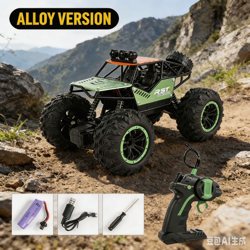 High-Speed Remote Control Off-Road Climbing Car, Rechargeable RC Toy Racing Car for Kids & Boys
