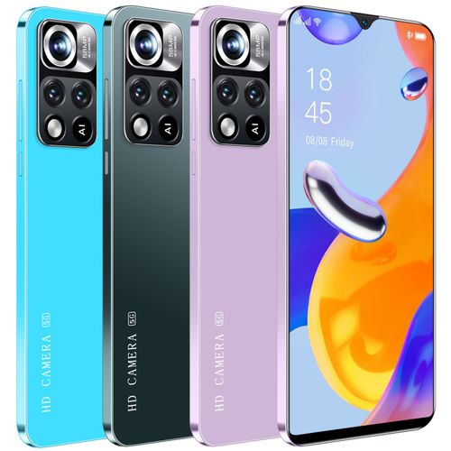🎉🎉Authentic Official Global Version, 7.5-inch Large Screen, 5800mAh Long-Lasting Battery, 24MP Front + 58MP HD Rear Camera, Dual SIM Standby Android Smartphone