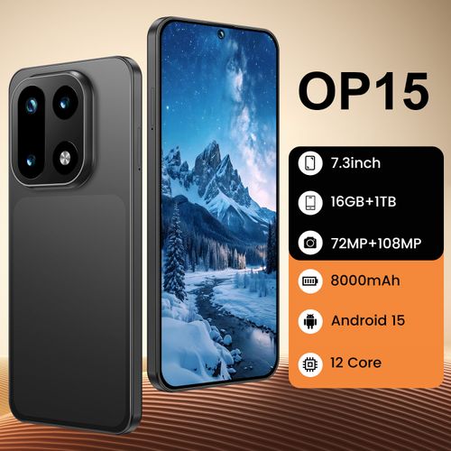 OP15 Premium Smartphone Octa Core 3GB RAM+32GB ROM Android Mobile Phone