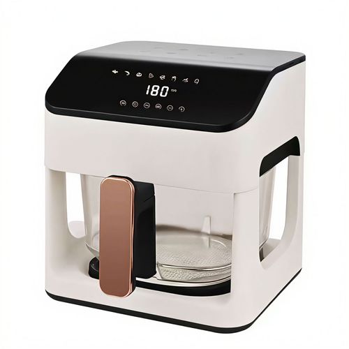 isual Air Fryer Oven, Glass Liner, Zero Coating, No Flip Required for Home Kitchen
