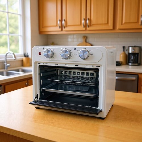 🔥 25L Large Capacity Air Fryer Oven – 1300W Power | Adjustable Temperature | 60-Minute Timer | Perfect for Family Cooking