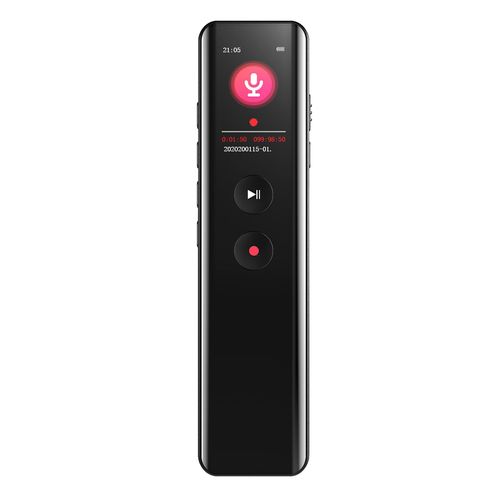 One-Touch Recording Smart Voice Recorder, Metal Body HD Noise Reduction Lossless Dictaphone
