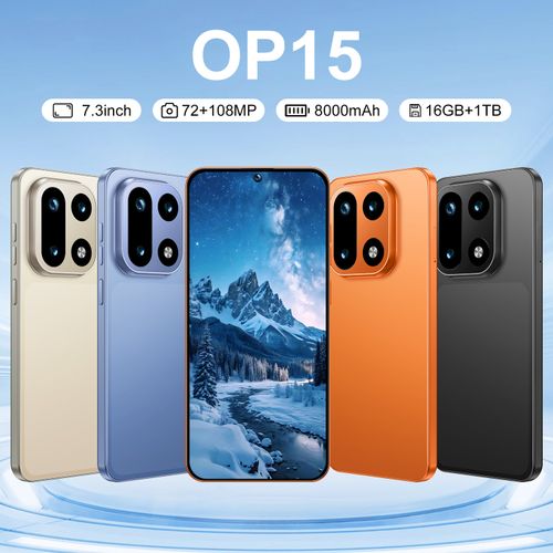 OP15 Premium Smartphone Octa Core 3GB RAM+32GB ROM Android Mobile Phone